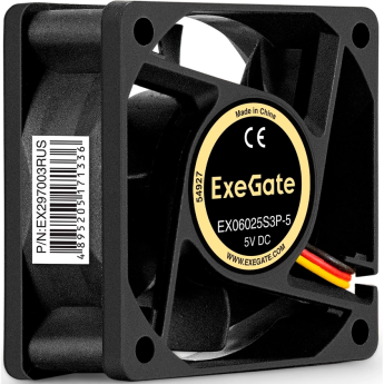 Вентилятор 5В DC EXEGATE EX06025S3P-5